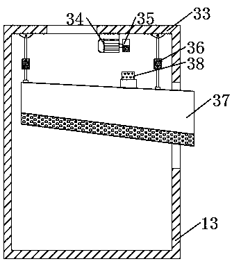 Drying device for production of calcium hypochlorite