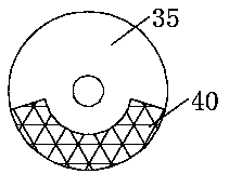 Drying device for production of calcium hypochlorite