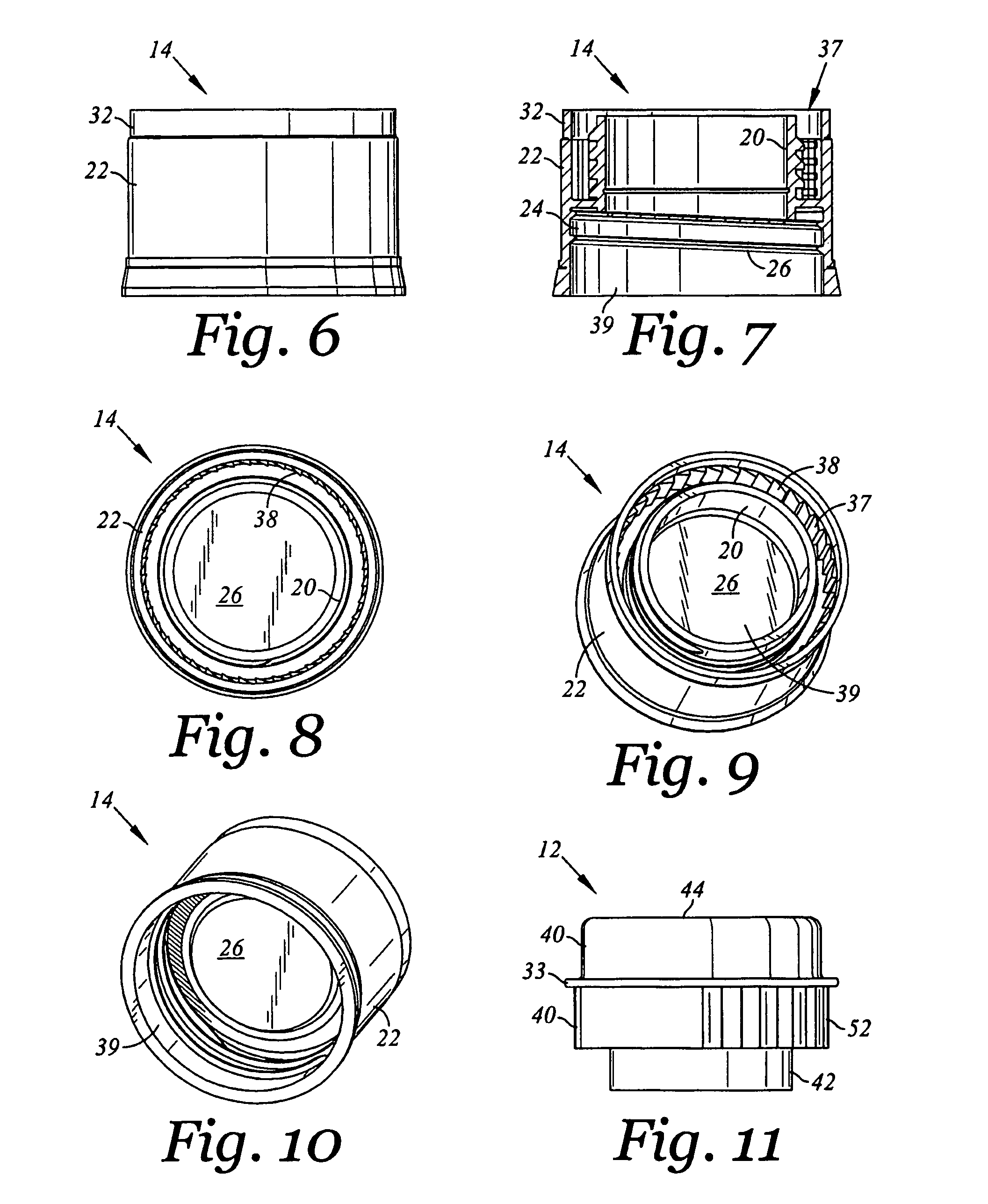 Sealed storage container with a coupling assembly