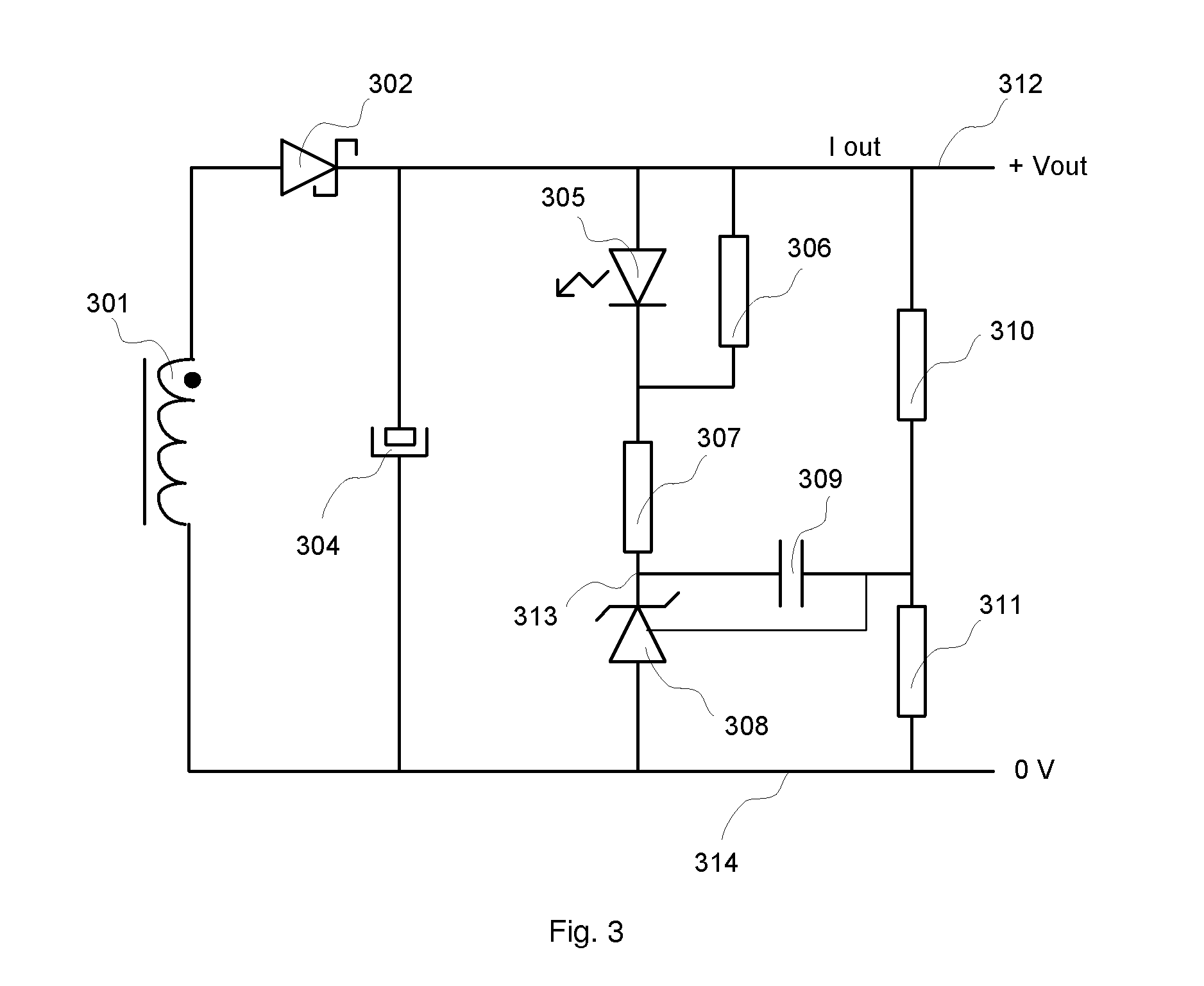 Switch mode power supply module and associated hiccup control method