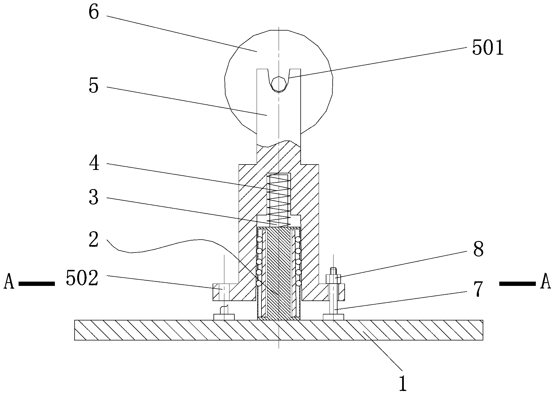 Floating water absorption device arranged on conveying belt cleaning vehicle