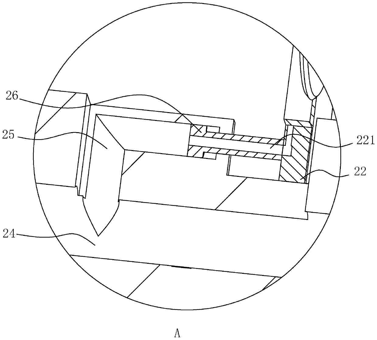 Slitting system of galvanized pull-ring strip