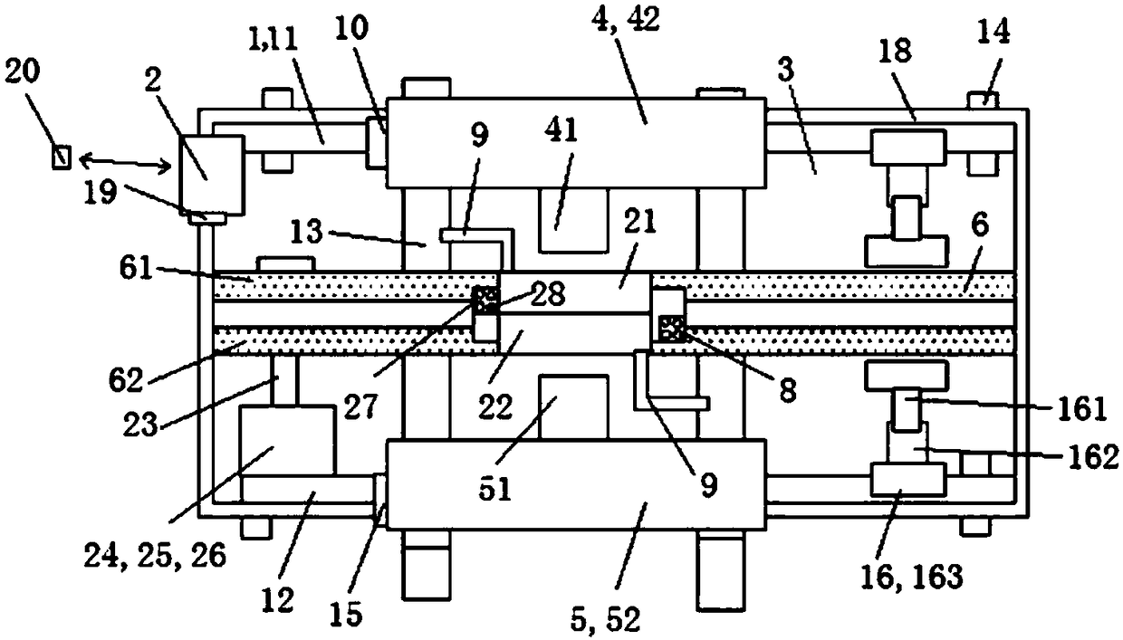 Double linkage bending machine for large plates with quick mold change