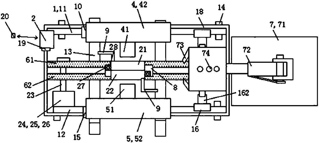 Double linkage bending machine for large plates with quick mold change