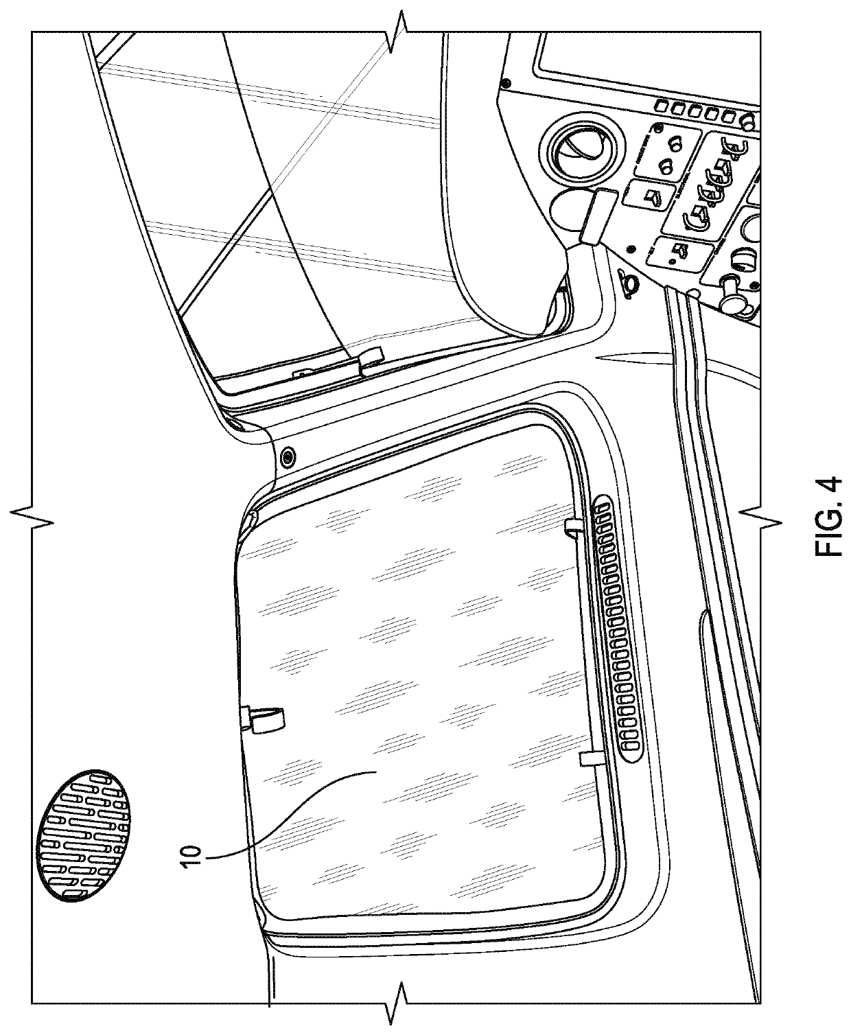 Removable tinted window panels for aircraft cockpit windows