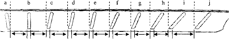 Front defrosting grid for automobile
