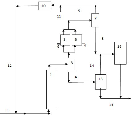 Fluidized bed hydrogenation reaction system and hydrogenation method