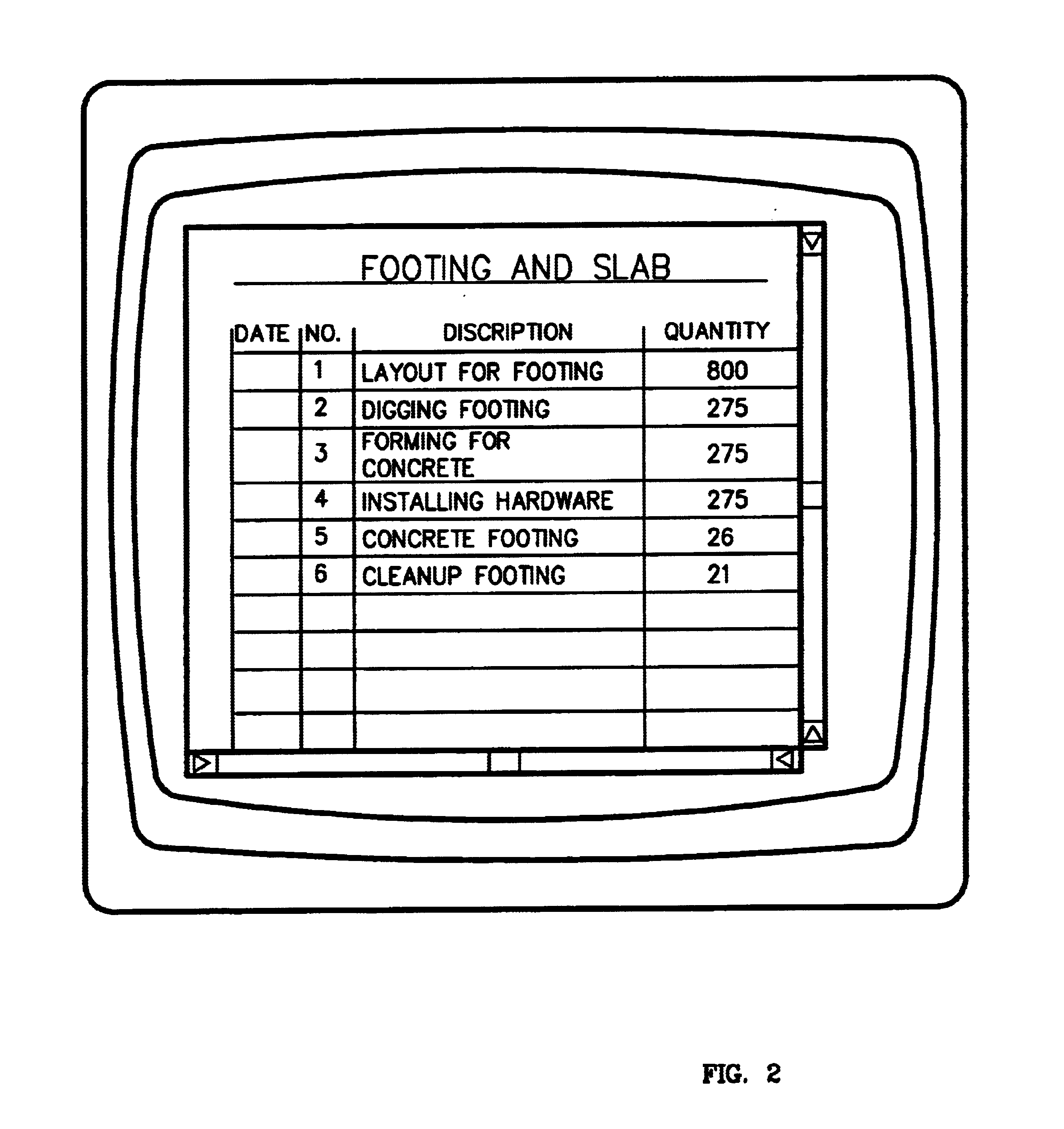 Material and supplies ordering system