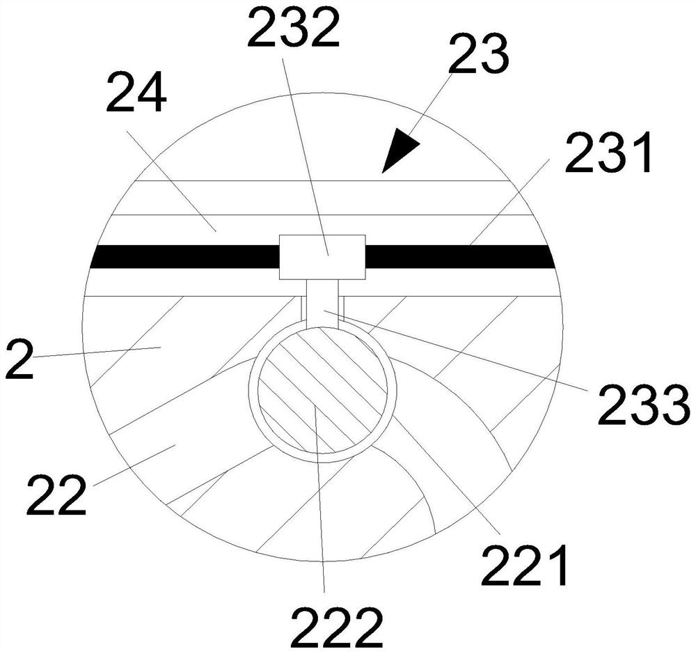 A suppression device that can slow down the water hammer effect in the pipeline when opening and closing the valve