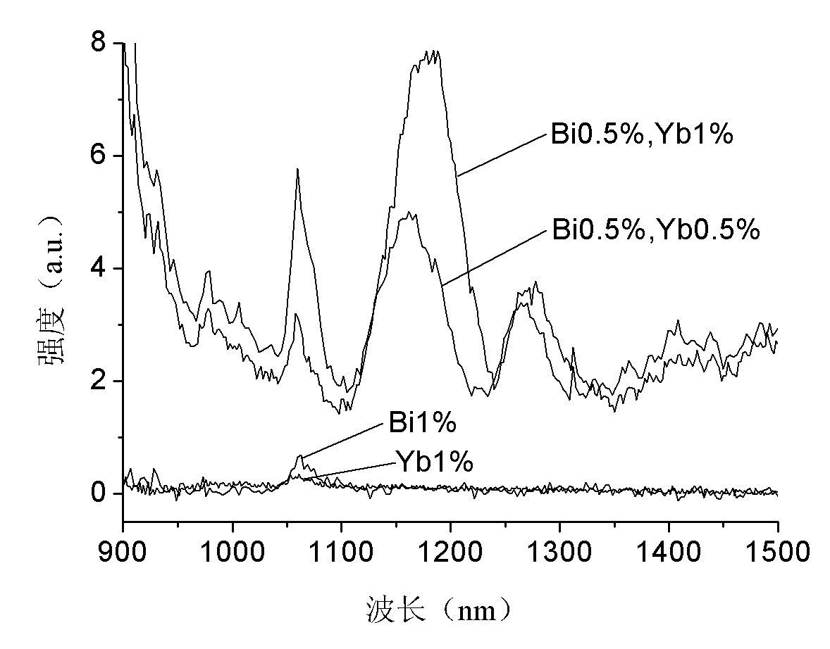 Ytterbium/bismuth dual-doped lead tungstate crystal and preparation method thereof