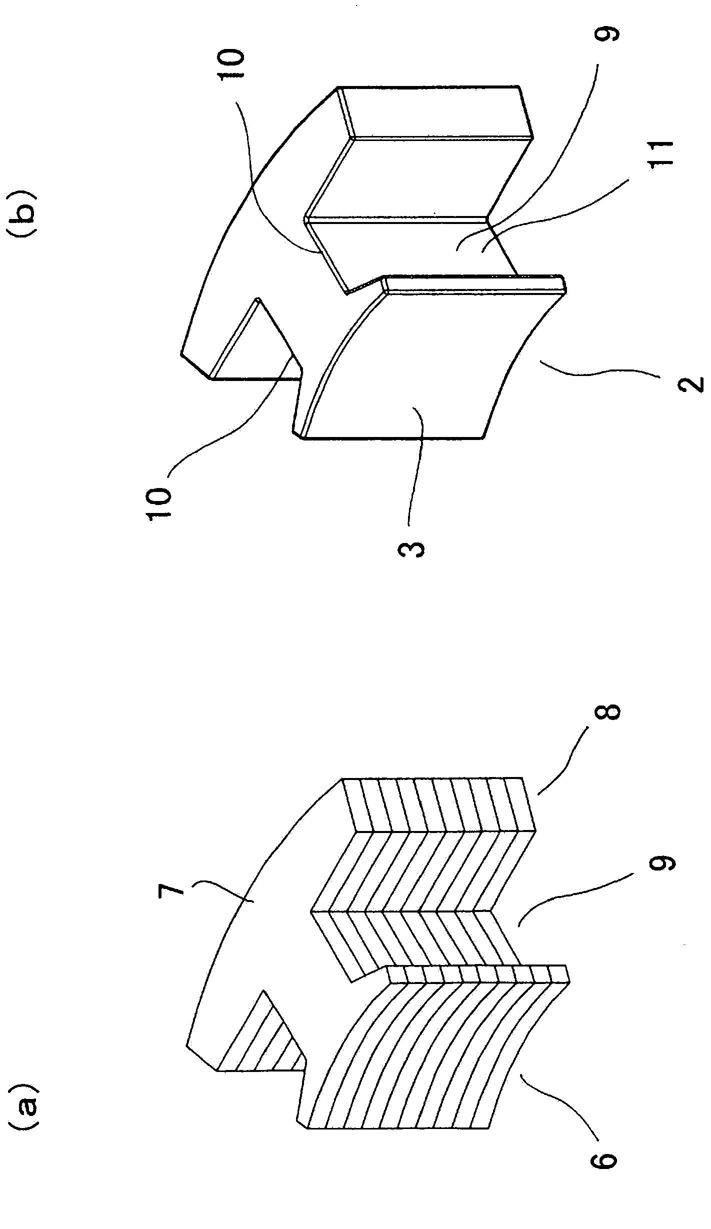 Stator for rotating electrical machine, and method for producing same