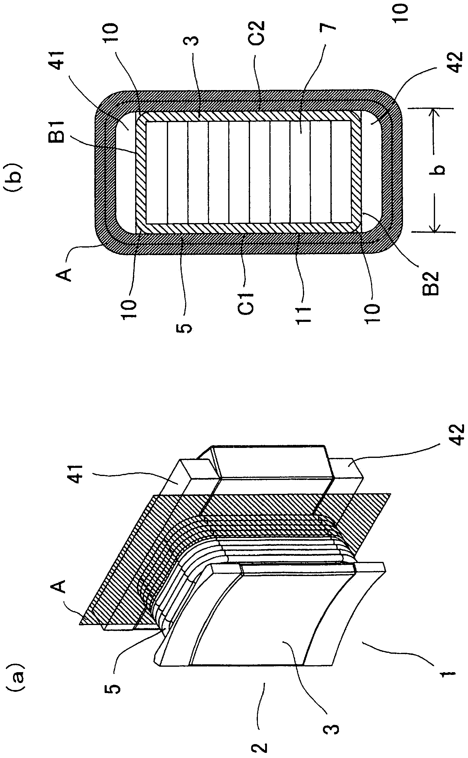 Stator for rotating electrical machine, and method for producing same