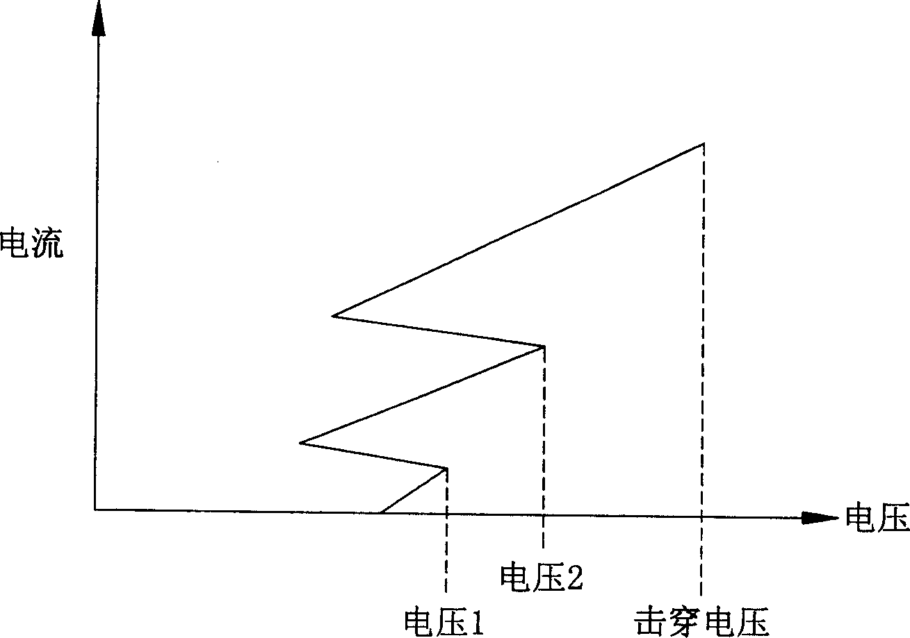 Single-segment and multi-segment triggering type voltage-adjustable static-electricity discharging protection semiconductor structure