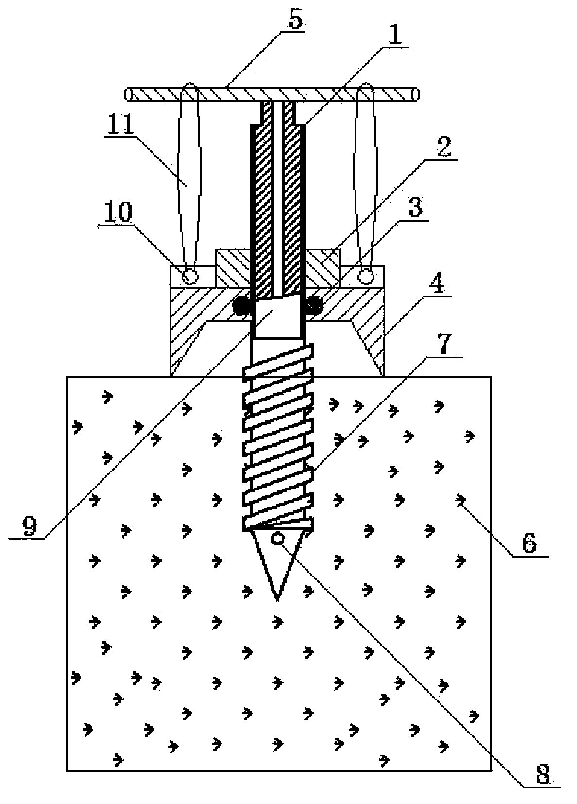 Needle structure for fruit tree injection