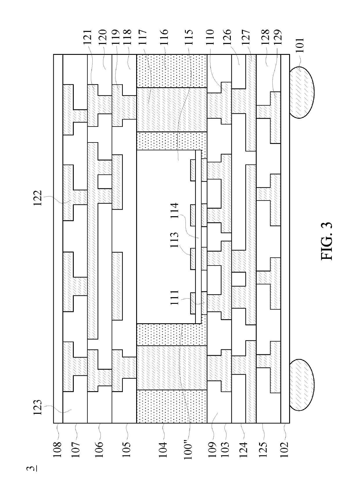 Multi-band antenna package structure, manufacturing method thereof and communication device