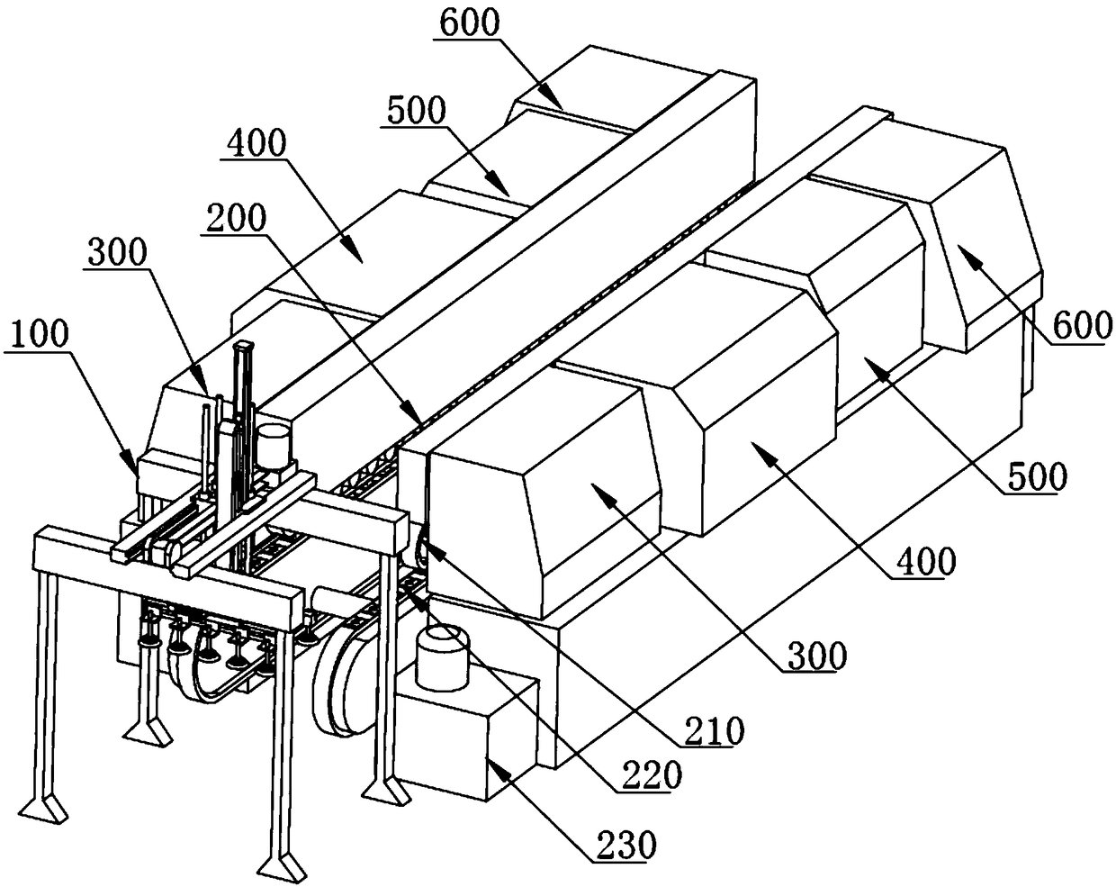 Plate automatic surface cutting, edge sealing, edge cutting and sanding system and method thereof