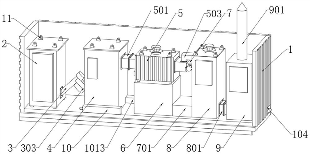 Distributed mobile solid waste energy station