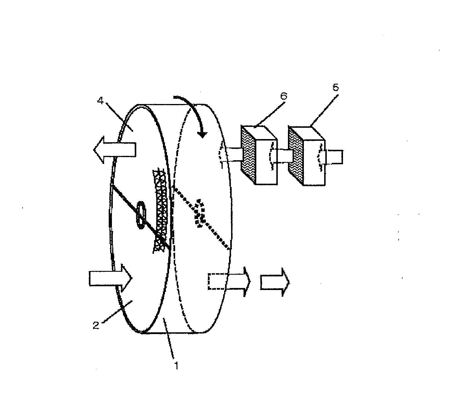 Absorption type - removal / condensing apparatus