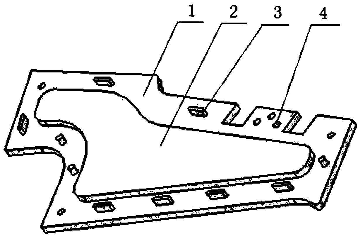 Pulp molded skeleton for automobile cavity filling material and preparation method thereof