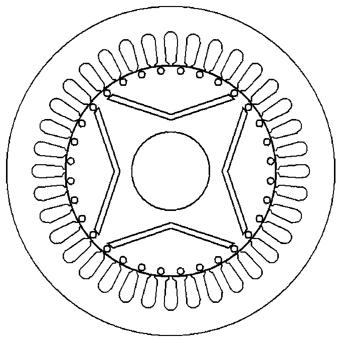 A pole-changing speed-regulating permanent magnet motor