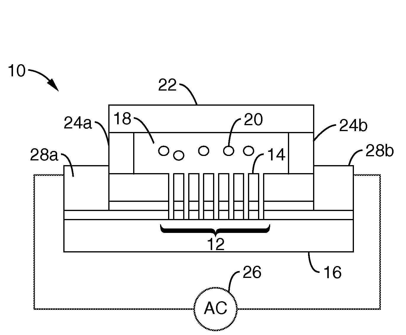 Single-sided lateral-field and phototransistor-based optoelectronic tweezers