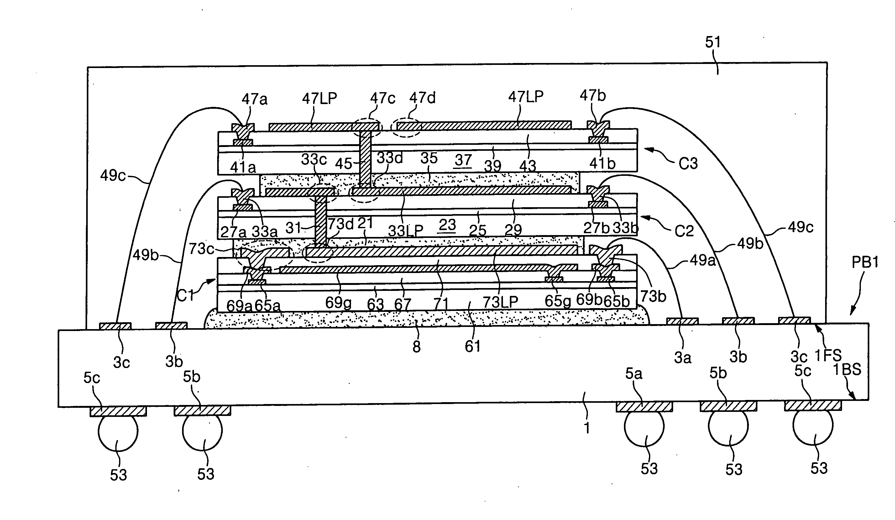 Semiconductor package including transformer or antenna