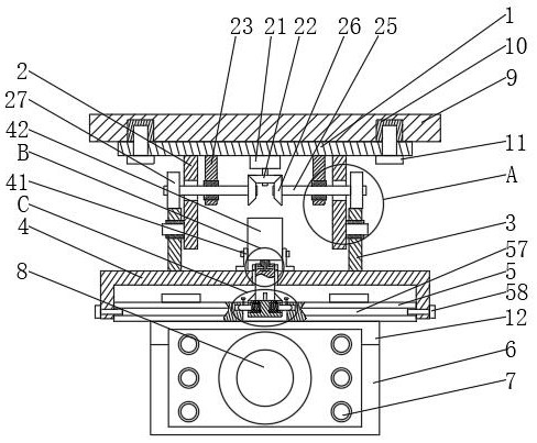 Loading mechanism of video monitoring camera