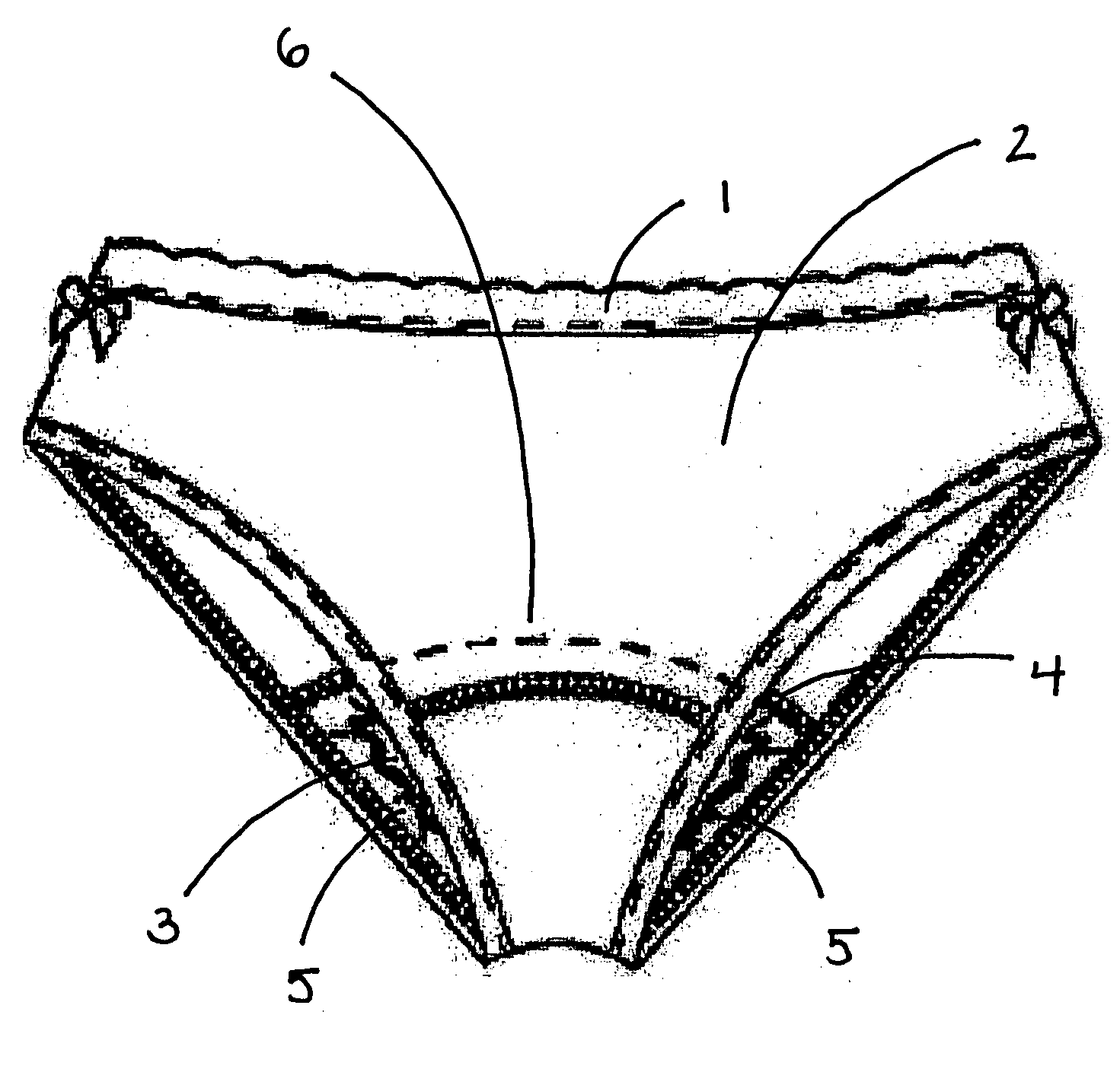 Undergarment for prevention of leaks and permanent stains