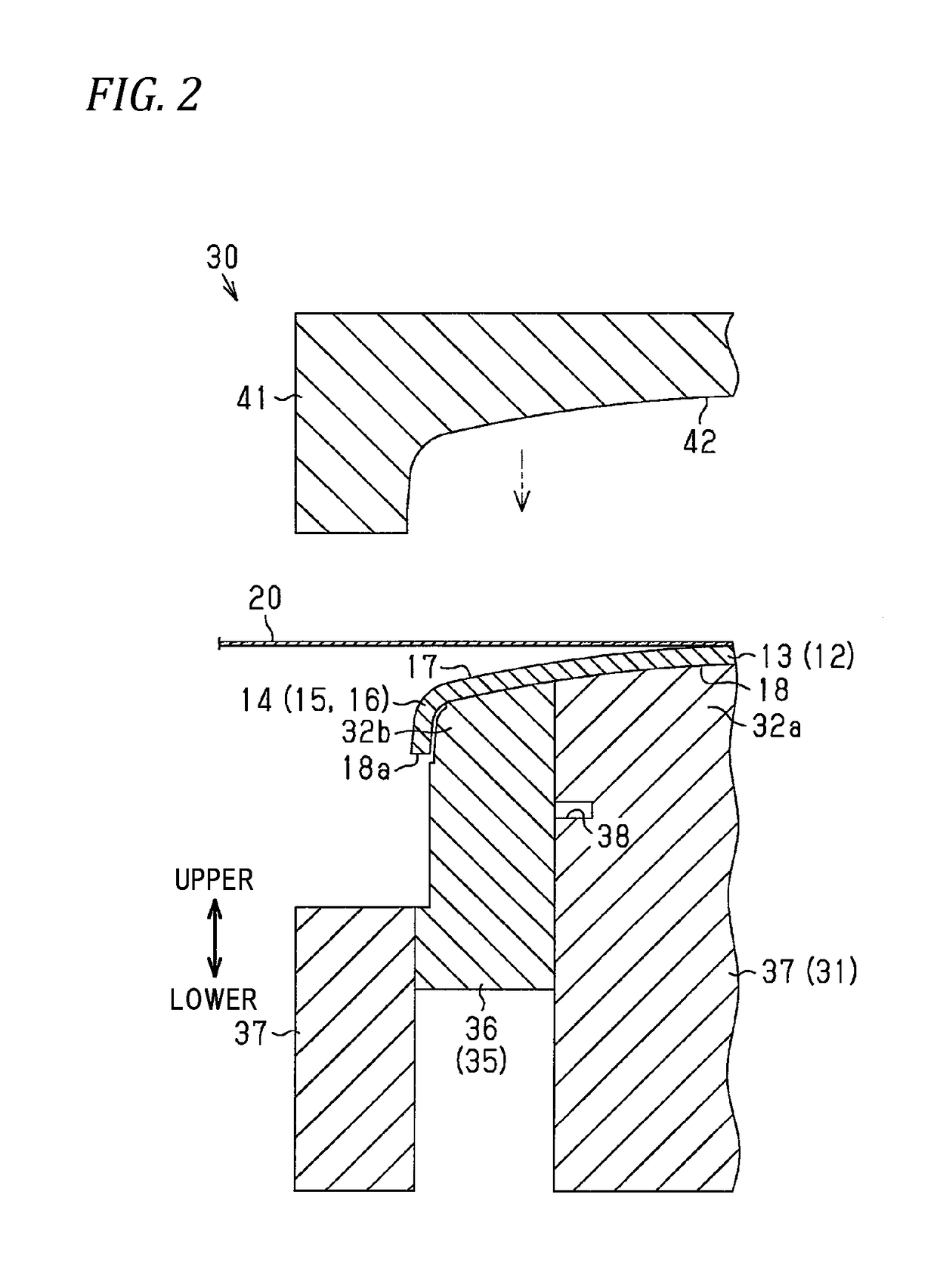 Method of manufacturing product with skin