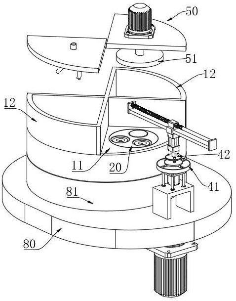 Device for polishing back face of semiconductor wafer