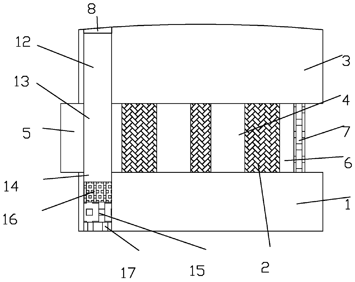 A kind of composite tile and its production process