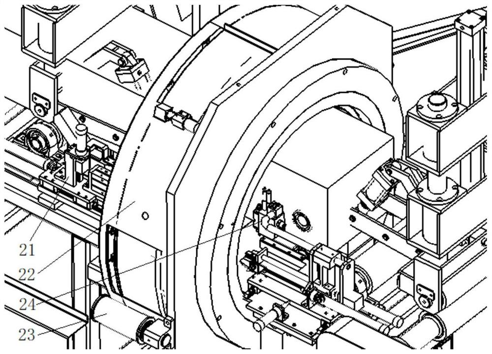 Copper bar packaging line system