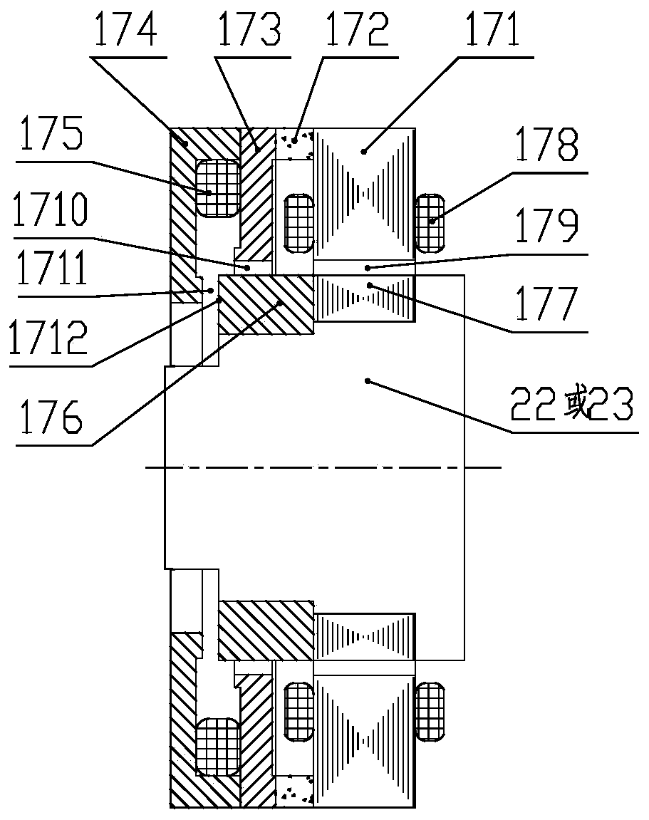 A single-frame control moment gyroscope with full suspension double-end support