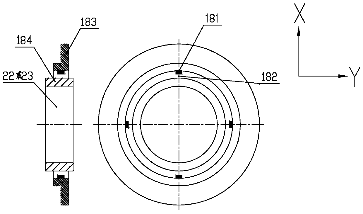 A single-frame control moment gyroscope with full suspension double-end support