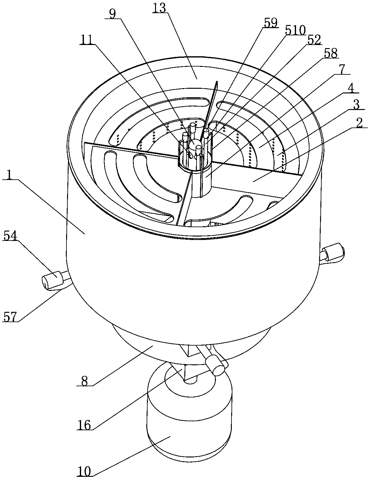 An independent lifting hot pot