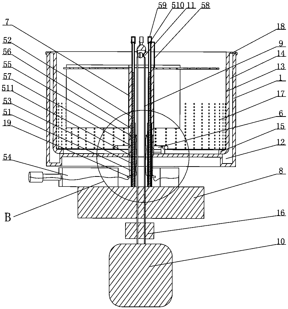 An independent lifting hot pot