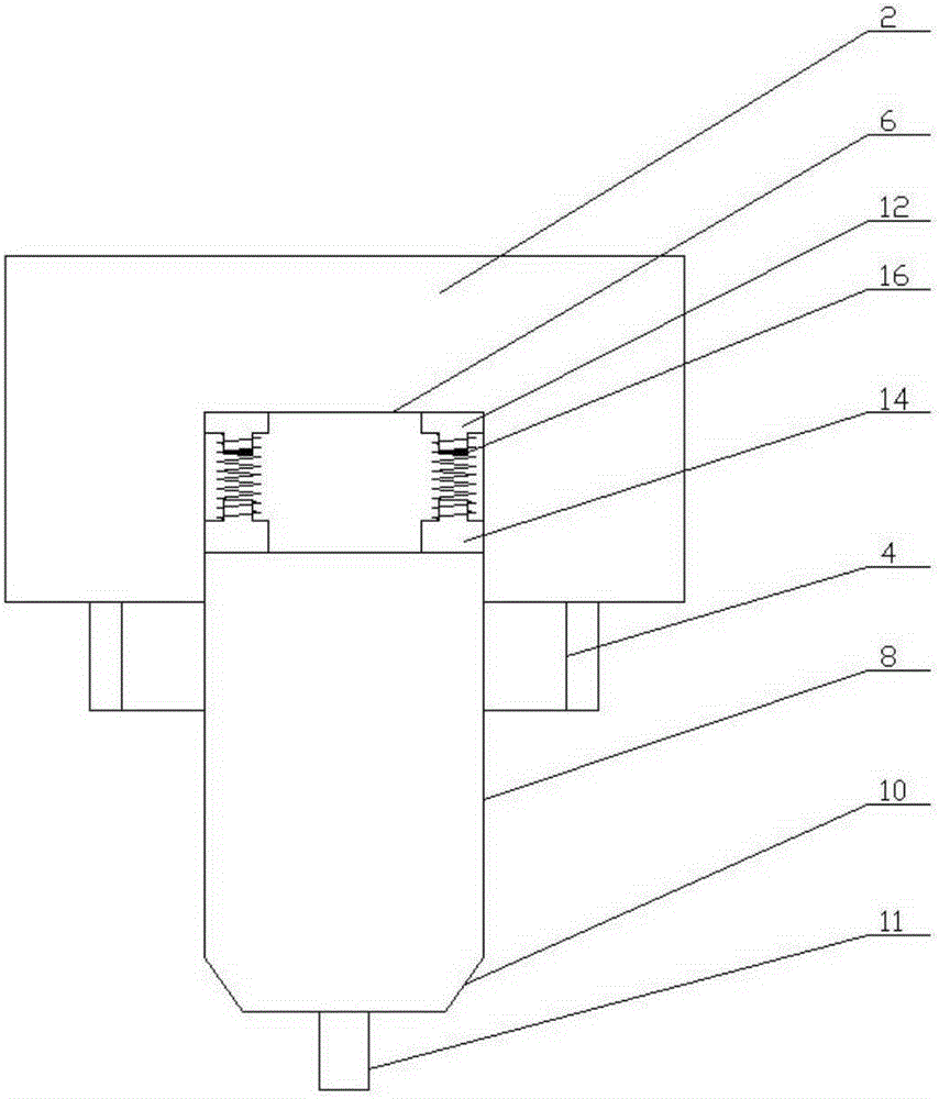 Filled bottle air tightness detection device