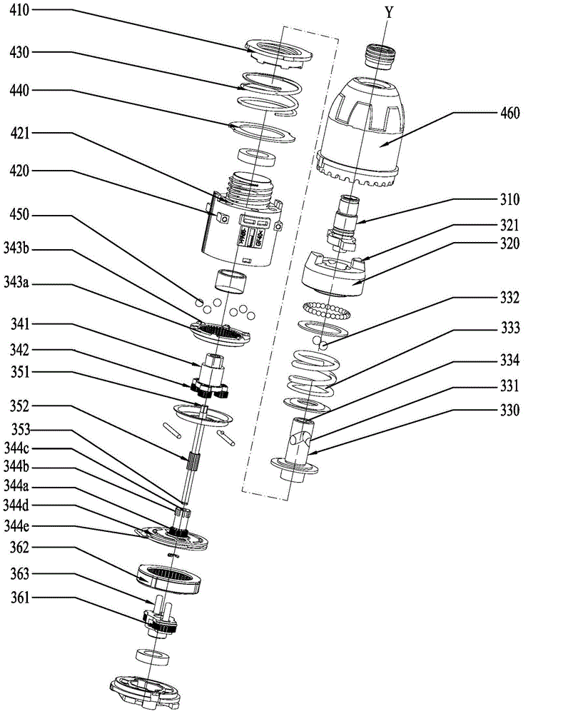 Torque output tool