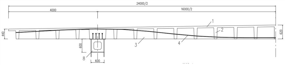 An ultra-thin bridge deck structure, truss bridge and construction method of truss bridge