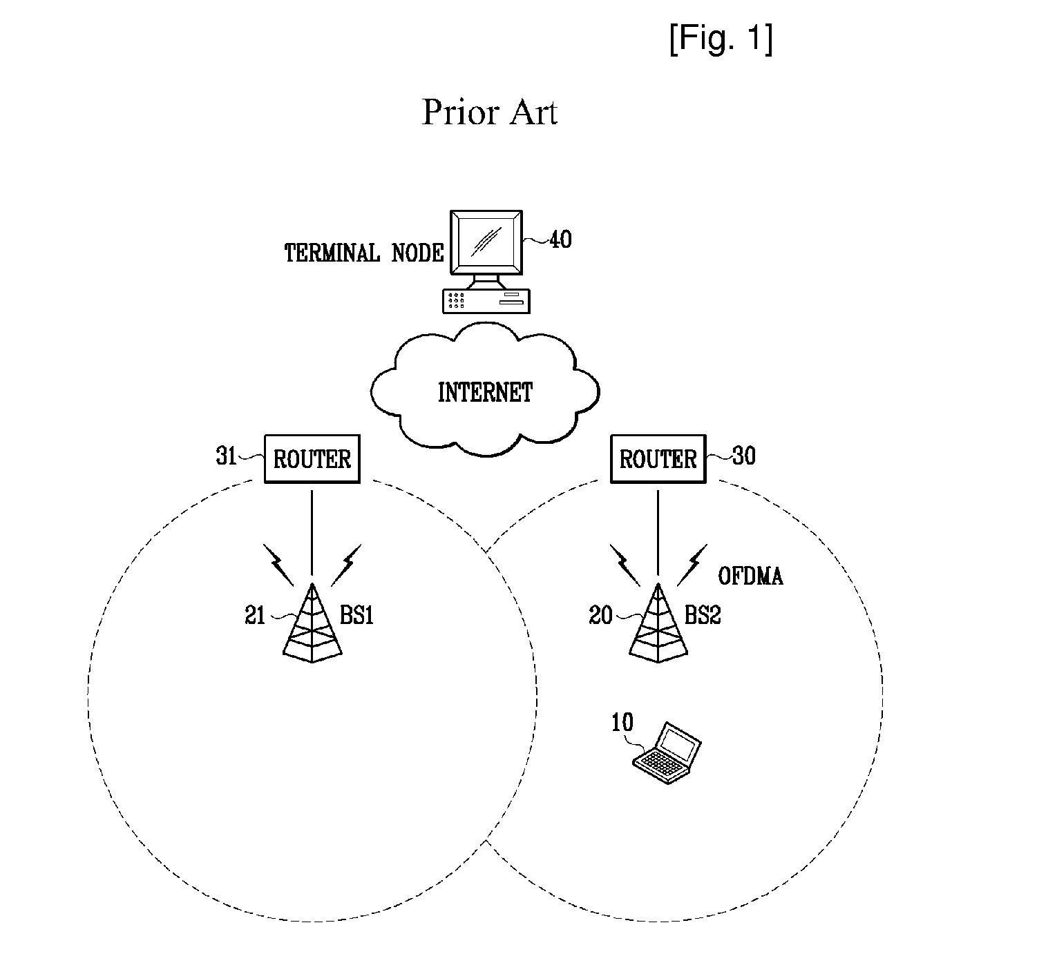 Method for Dynamic Address Allocation Using Mobile Ip in Wireless Portable Internet System