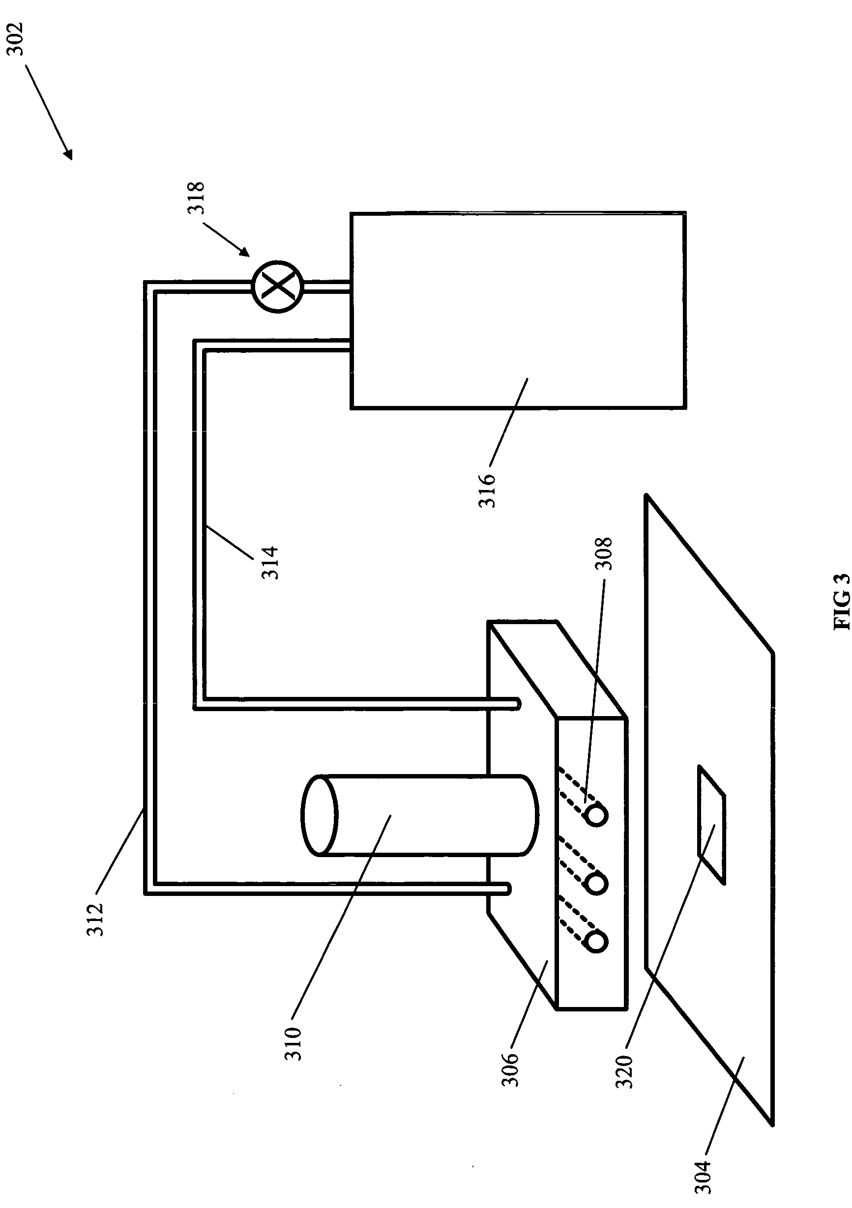 System, apparatus and method for controlling temperature of an integrated circuit under test