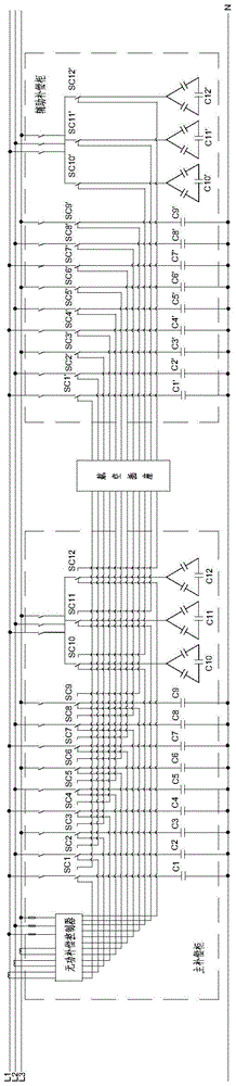 Low-voltage circuit dynamic reactive power compensation device and low-voltage circuit reactive power compensation method