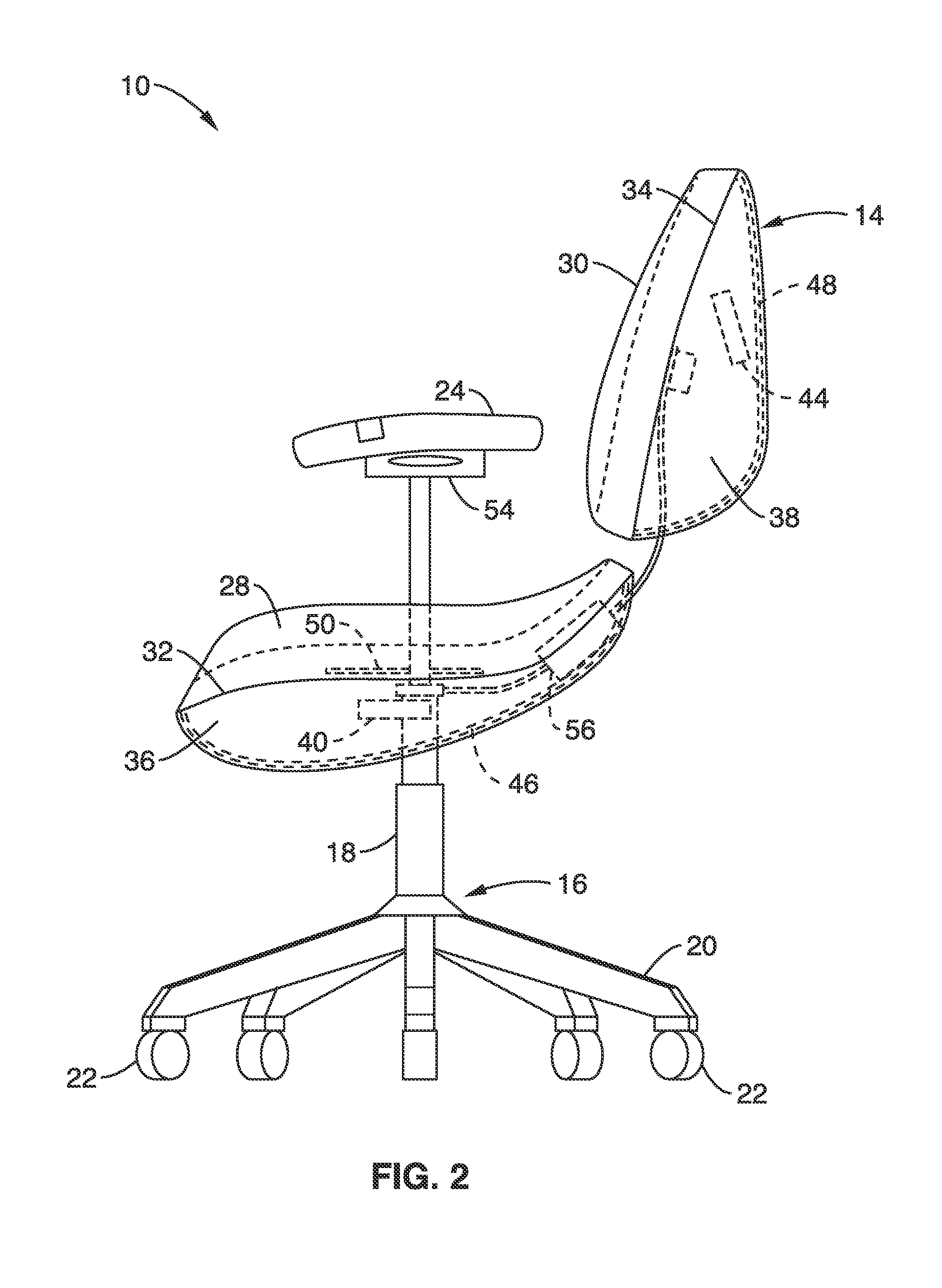 Heated and cooled chair apparatus