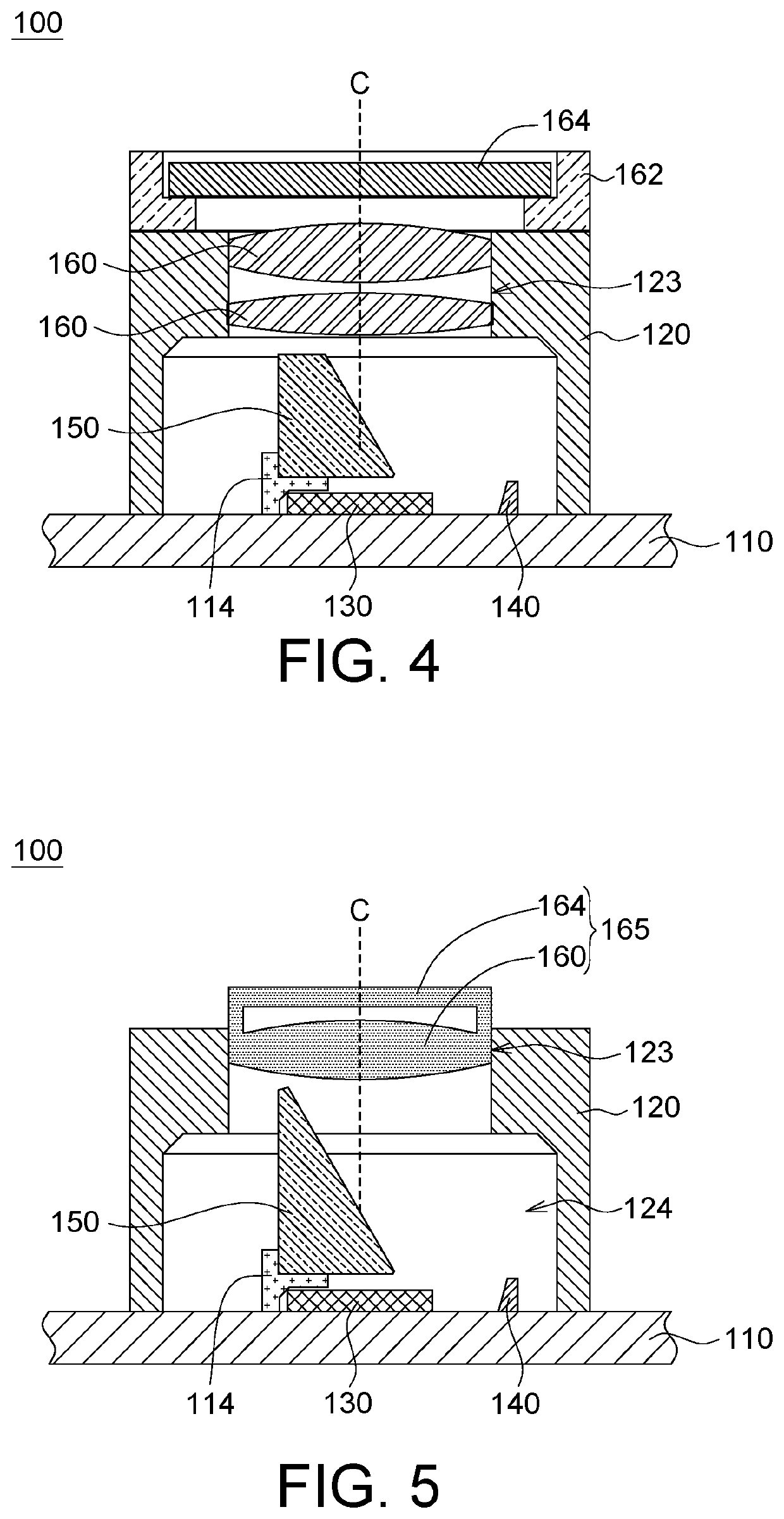 Package structure for edge-emitting laser