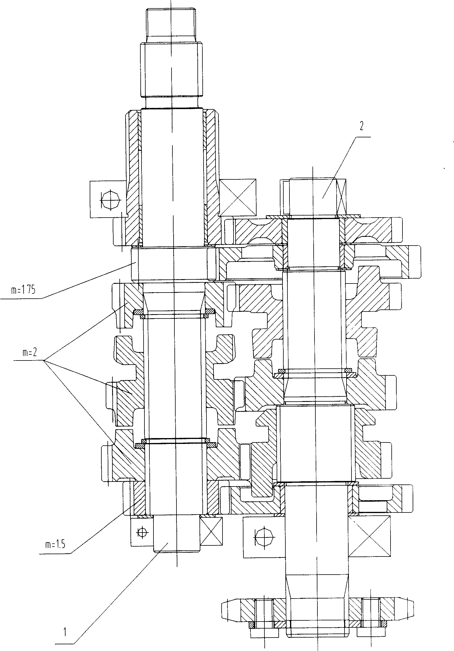 Module varying transmission mechanism