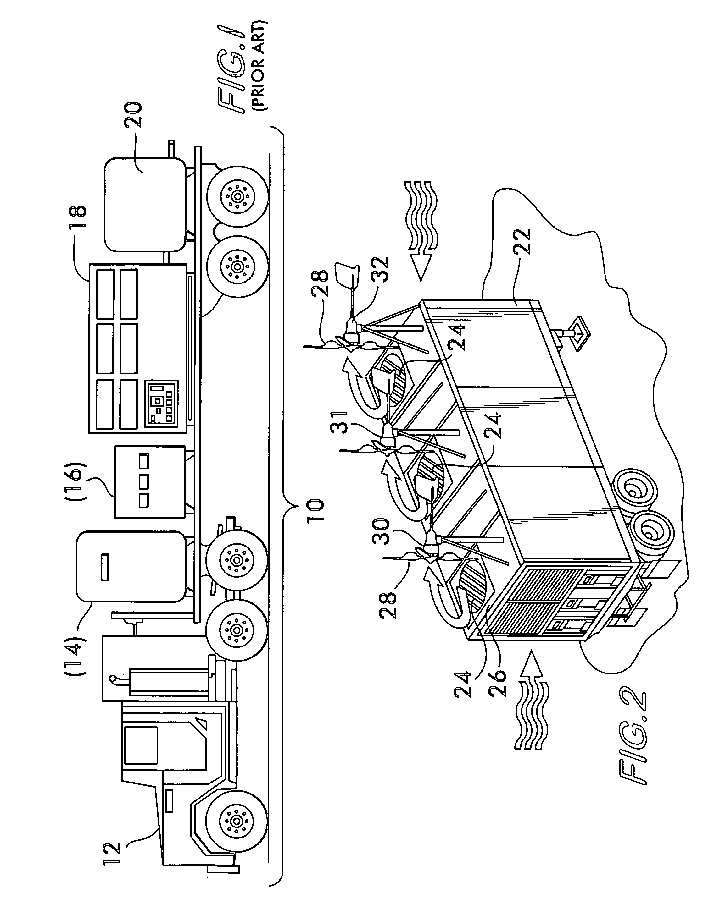 Co-generation power system for supplying electricity to an air-water recovery system