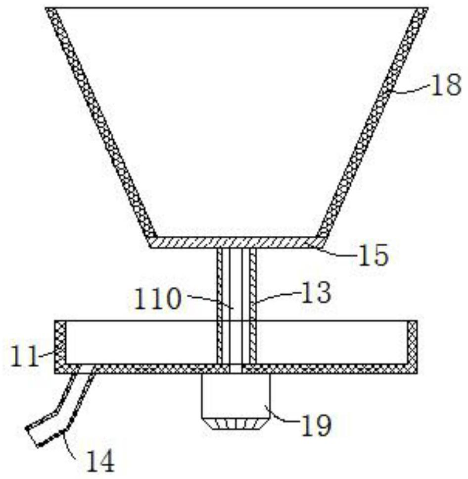 Rapeseed oil squeezing device for edible oil processing and squeezing method