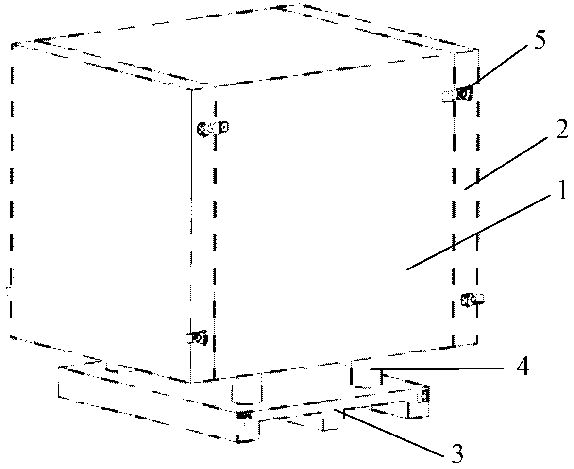 Box-instrument integration multi-level cushion packaging storage and transportation box