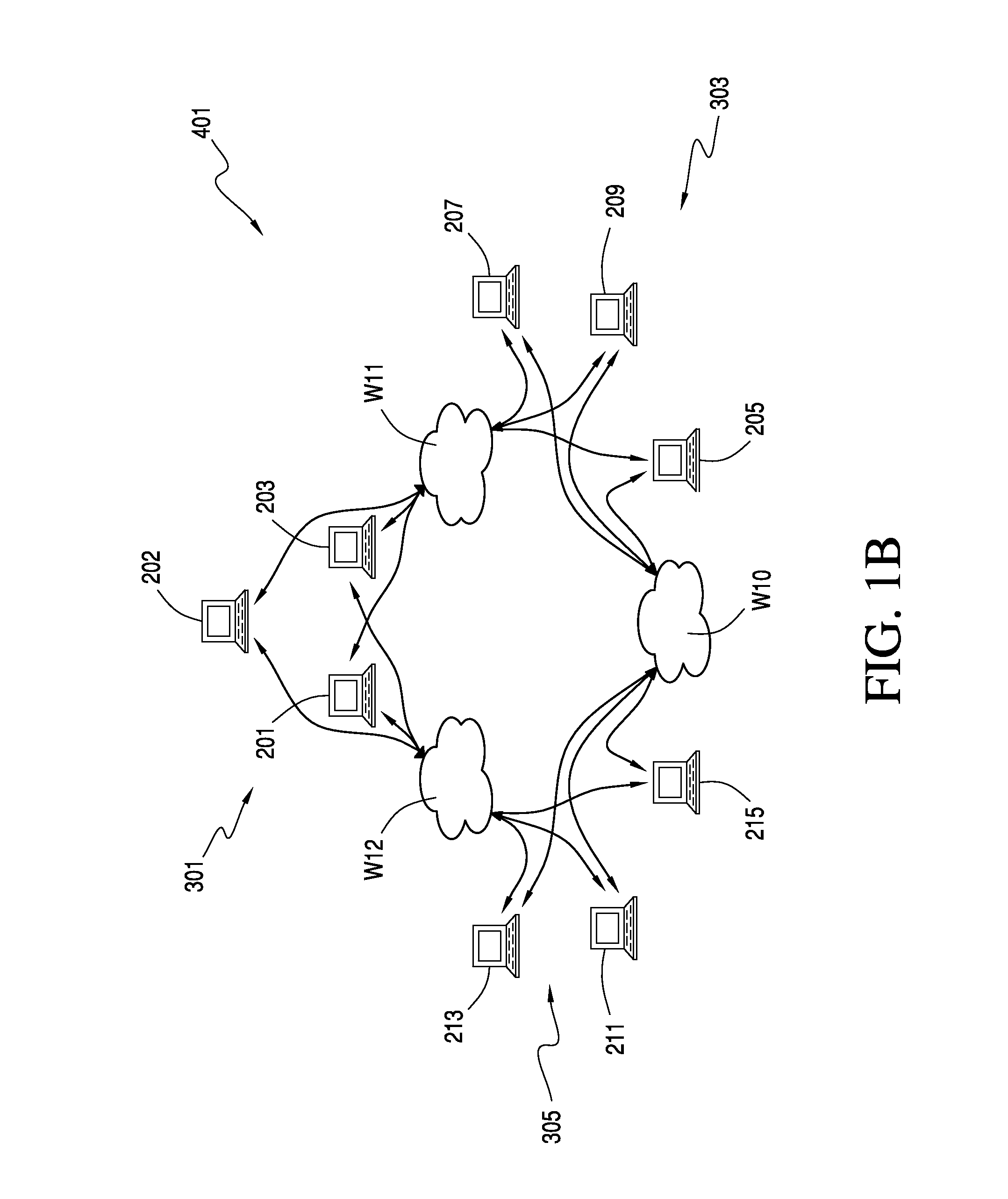 Computer-implemented method for facilitating creation of an advanced digital communications network, and terminal, system and computer-readable medium for the same