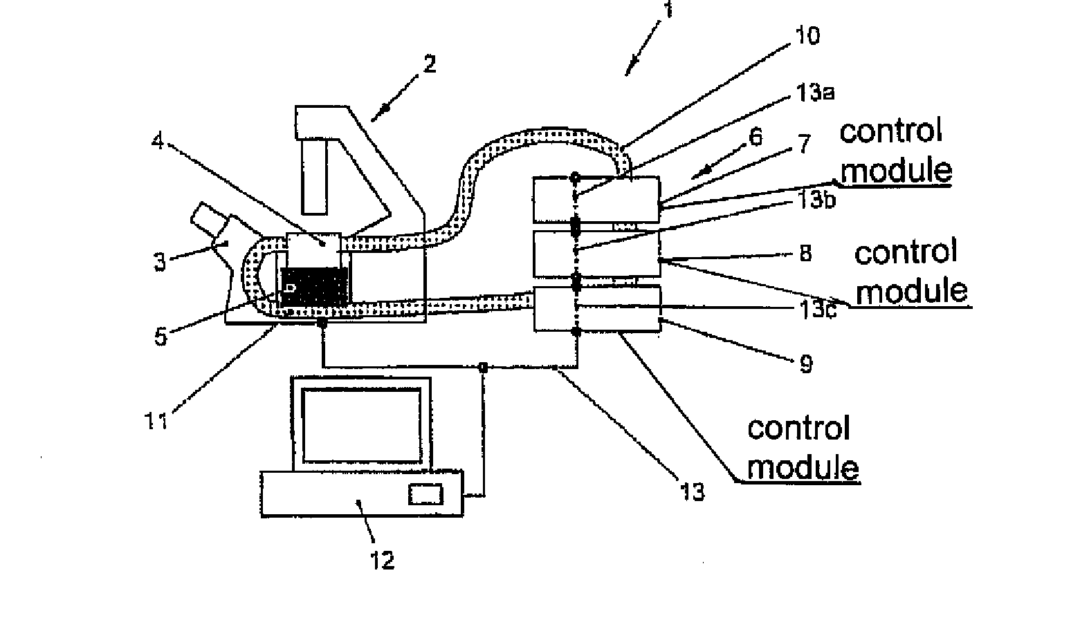 Control System for Influencing Test-environment Parameters, Method for Controlling a Microscope System and Computer Control Program for Same